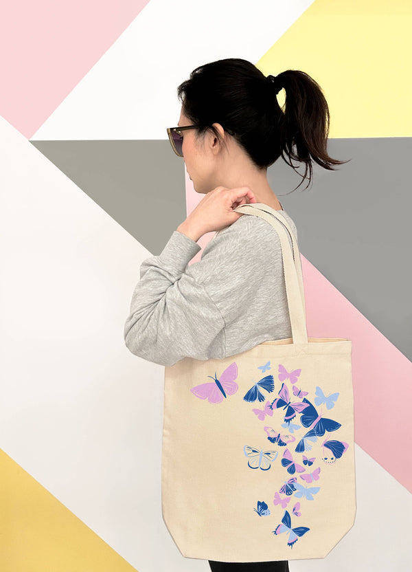 Girl of All Work - Butterflies Tote Bag
