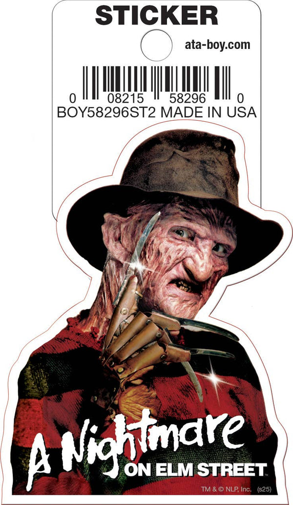 Ata-Boy - Nightmare On Elm Street Wake Up Die Cut Sticker