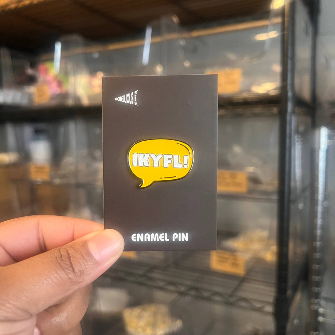 Rebellious Pins - IKYFL Enamel Pin
