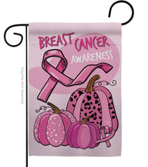 Flag Pinktober Awareness Ribbon Harvest Autumn Breast