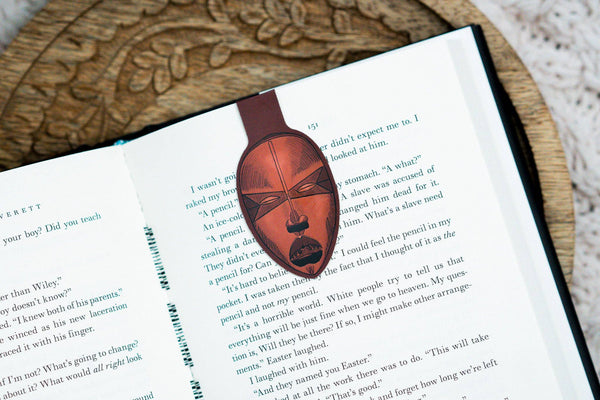 Pounded Yam Productions - African Masks Magnetic Bookmarks - Dan