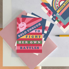 Empowering Quote Postcard Set