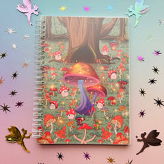 One Stop Dragon Shop - Mushroom Village Reusable Sticker Book