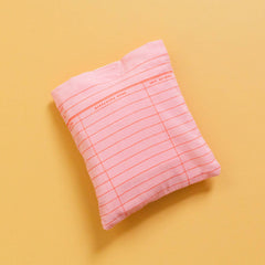 Pippi Post - Pink Library Card Lightweight Foldable Tote Bag