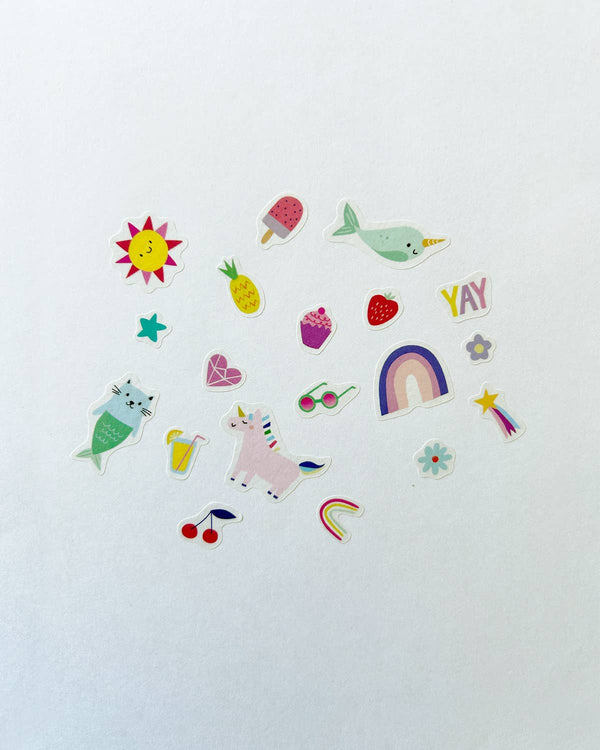 Girl of All Work - Magical Day Jumble Washi Stickers