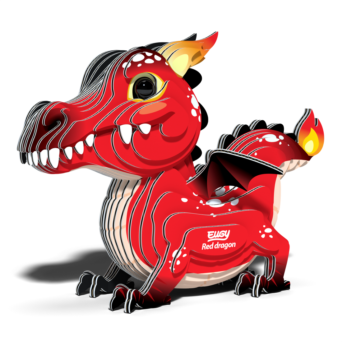 Safari Ltd. - EUGY Red Dragon  3D Puzzle