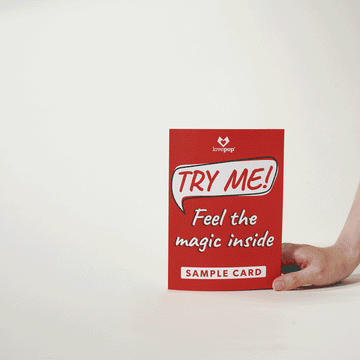 Lovepop Cards - Try Me' Cover 5x7"