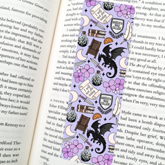 Indie Heart Studio - Fantasy Reader Dragon Bookmark | Soft Matte Laminated