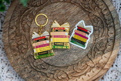 Pounded Yam Productions - Black Classics Book Stack Sticker