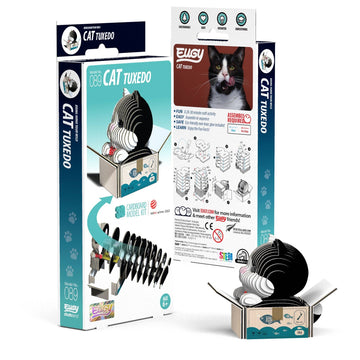 Safari Ltd. - EUGY Cat - Tuxedo 3D Puzzle