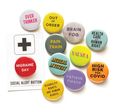DISABILITY RIGHTS political pinback button