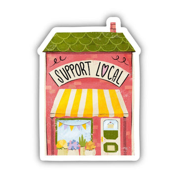 Big Moods - Support Local - Holiday Sticker