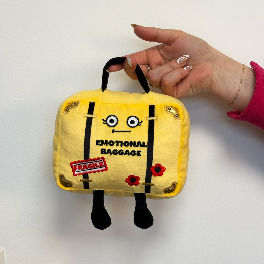 Punchkins - "Emotional Baggage" Suitcase Plush