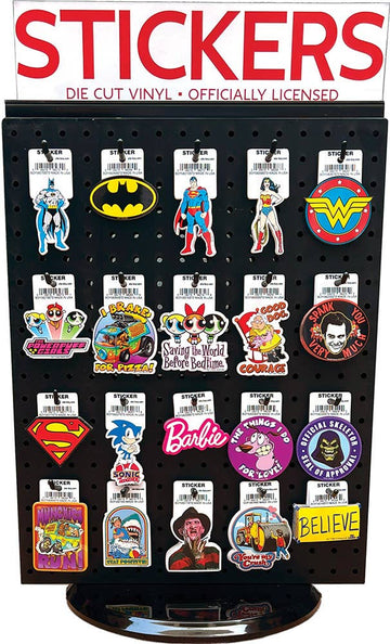 Ata-Boy - Spinning Counter Peg Display for Stickers or Keychains