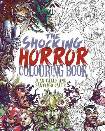 Texas Bookman - Shocking Horror Coloring Book