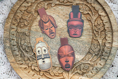 Pounded Yam Productions - African Masks Magnetic Bookmarks - Pende