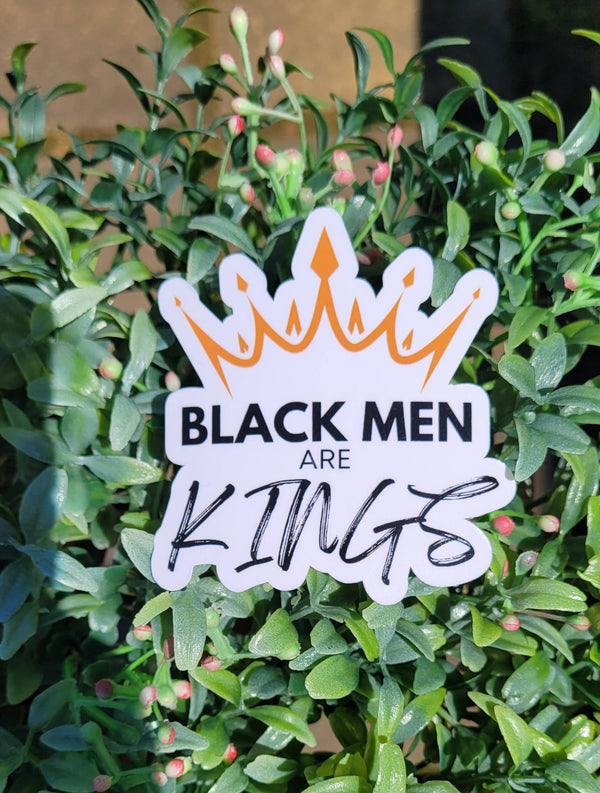 Self Care Tribe - Black Men are Kings Sticker