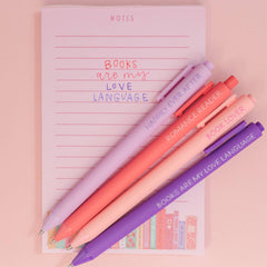 Pippi Post - Book Lover Pen Set