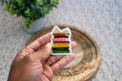 Pounded Yam Productions - Black Classics Book Stack Sticker