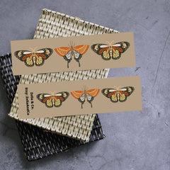 Zella & Co. - Laminated Monarch Butterfly Bookmark