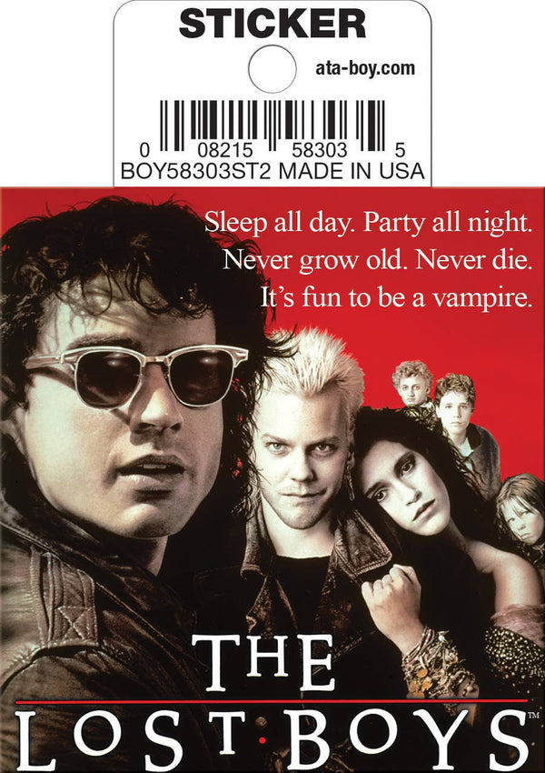 Ata-Boy - The Lost Boys Movie Poster Die Cut Sticker