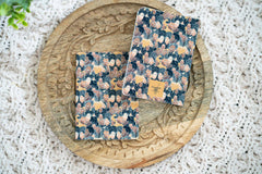 Pounded Yam Productions - Black Women Line Art B7 Lined Pocket Notebook - colored