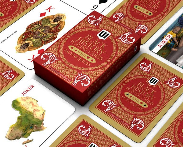 Urban Intellectuals, Inc - Black History Playing Cards with custom illustrations