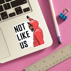 THE FOUND - Kendrick Not Like Us Die Cut Sticker
