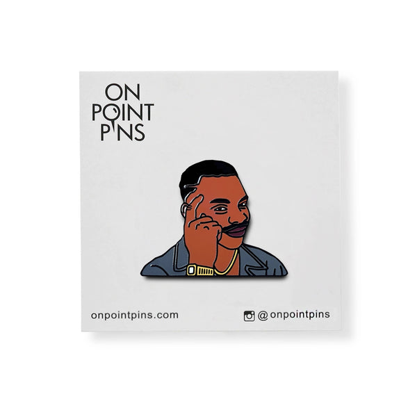 On Point Pins - Roll Safe Smart Thinking Meme Lapel Enamel Pin