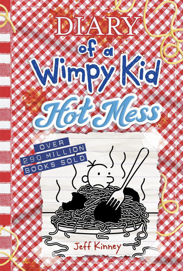 Signed Copy of Hot Mess (Diary of a Wimpy Kid #19) with (fake!) #CheeseTouch Cheese