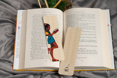 Pounded Yam Productions - Black Girl Reading Bookmark
