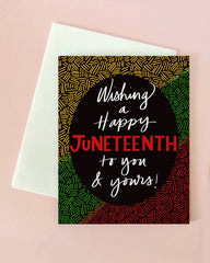 Juneteenth Wishes Card