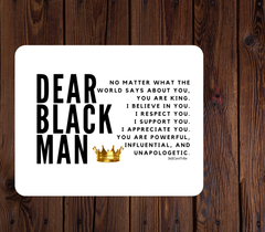 Self Care Tribe - Dear Black Men Mousepad