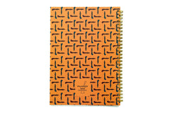 Pounded Yam Productions - African Print Soft Cover Spiral Notebook - Walking Sticks