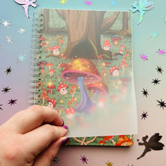 One Stop Dragon Shop - Mushroom Village Reusable Sticker Book