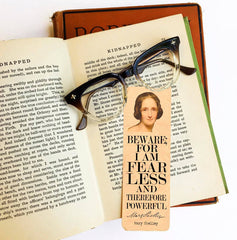 Fly Paper Products - Mary Shelley Quote Frankenstein Bookmark