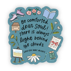 Pippi Post - Be Comforted Little Women Decal Sticker