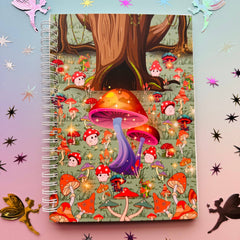 One Stop Dragon Shop - Mushroom Village Reusable Sticker Book