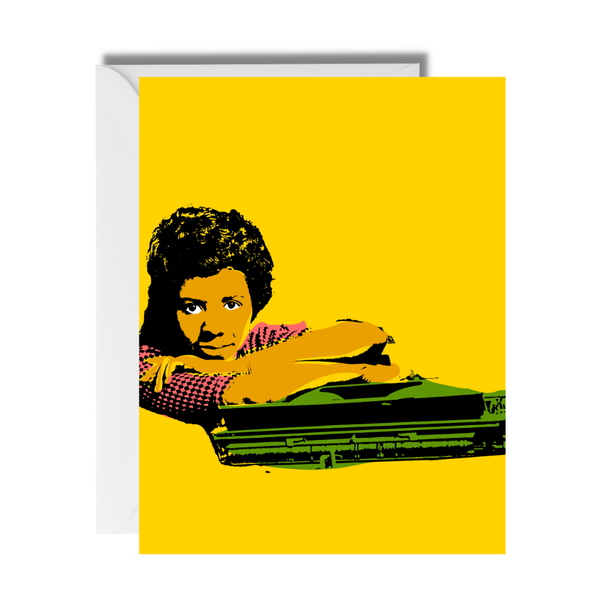 Lorraine Hansberry Motivational Card | African American