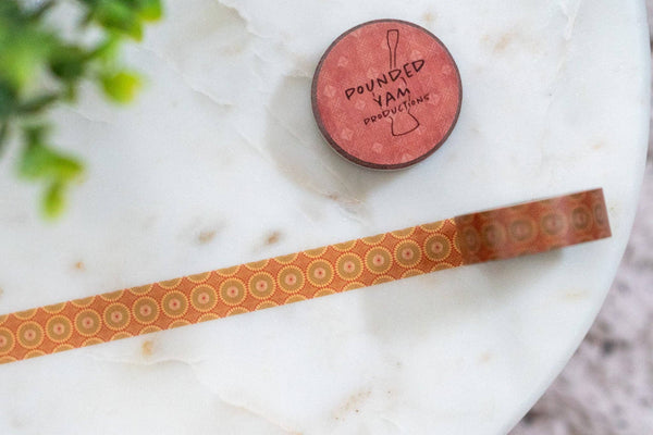 Pounded Yam Productions - African Print Ankara Inspired Washi Tape - Bloom