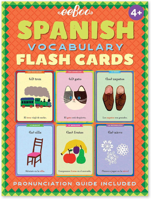 eeBoo - Spanish Flash Cards