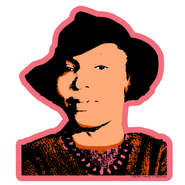 CheerNotes - Zora Neale Hurston Stickers | Black Literary Icon | Bookish