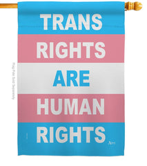 Flag Trans Rights Human Pride Month Lgbt Garden House