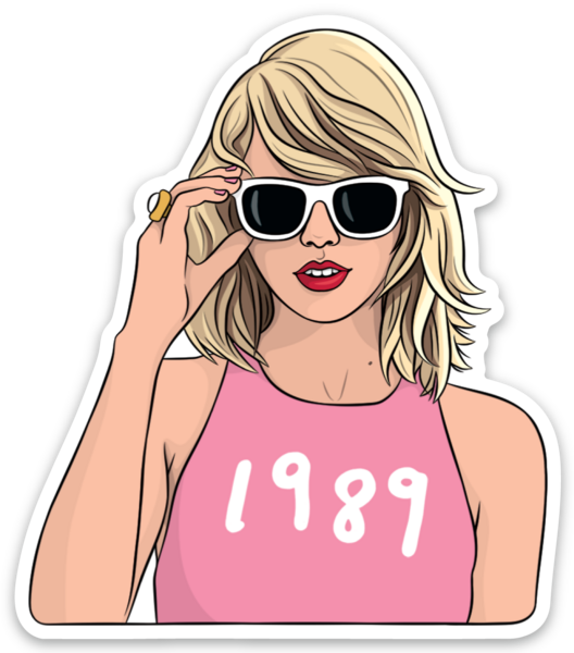 THE FOUND - Taylor 1989 Die Cut Sticker