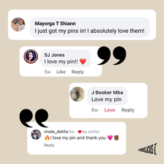 Rebellious Pins - Rooting for Everybody Black