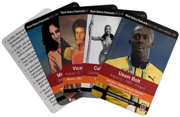 Urban Intellectuals, Inc - Black History Flashcards Afro-Latin/Caribbean (Volume 5)