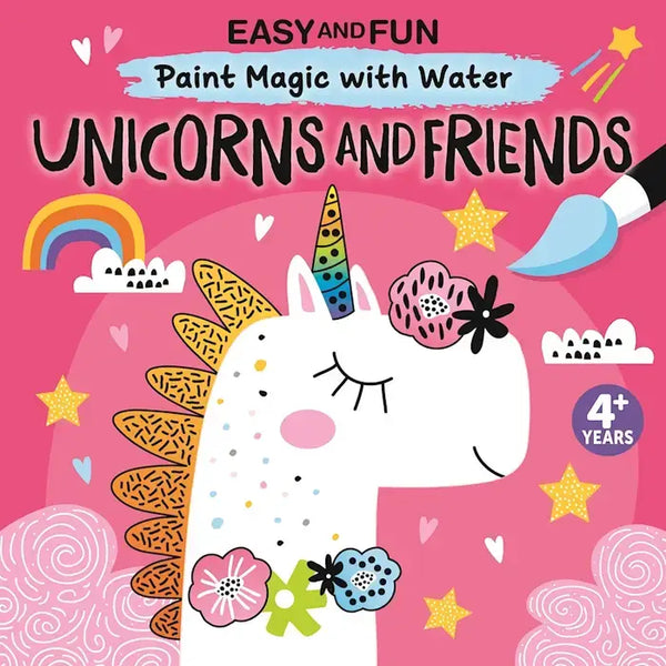 Wellspring - Painting Book - Paint Magic with Water: Unicorns and Friends