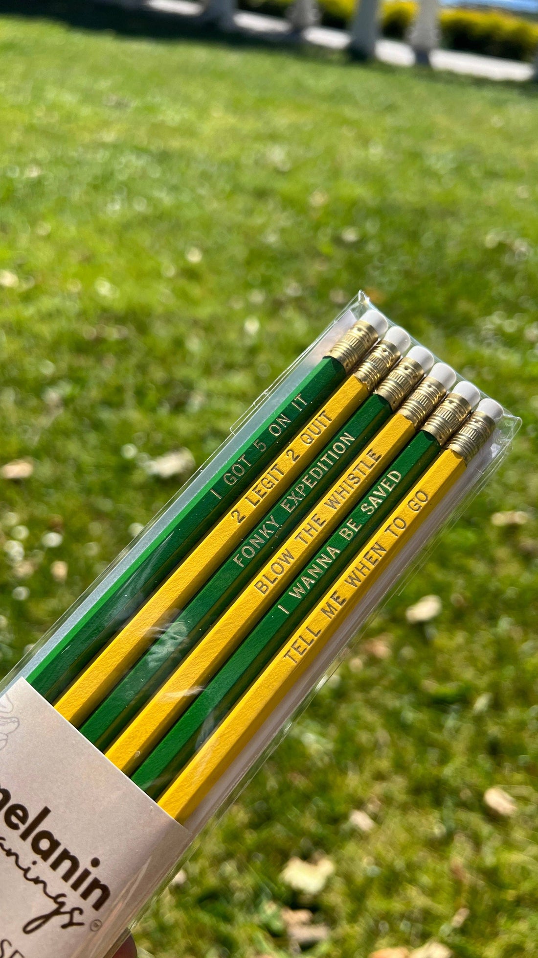 Melanin Meanings - Bay Area Hip Hop Pencil Set