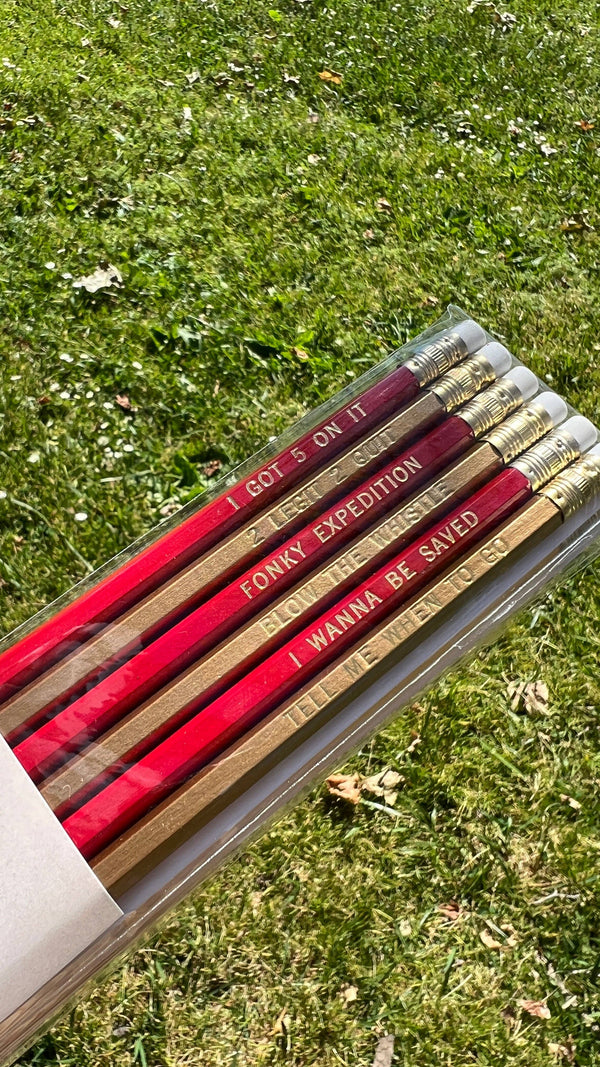 Melanin Meanings - Bay Area Hip Hop Pencil Set