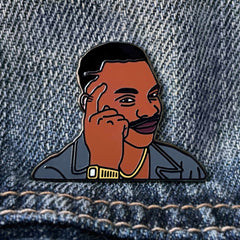 On Point Pins - Roll Safe Smart Thinking Meme Lapel Enamel Pin